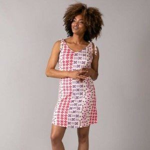 Agnes & Dora Namaka Dress Size Large 12-14 Sedona Sunrise A Line Tie Shoulder